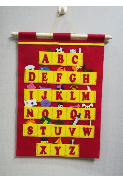 Felt Alphabets Board Felt Alphabets Board